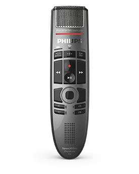 Philips SMP4000 SpeechMike Premium Air Push Button Dictation Microphone