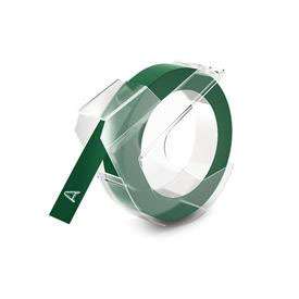 Dymo S0898160 White on Green Embossing Tape