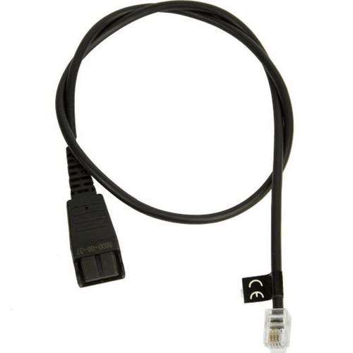 Jabra QD to RJ11 Straight Cable