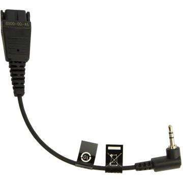 Jabra Dect cellular Bottom Cord QD to 2.5mm Jack