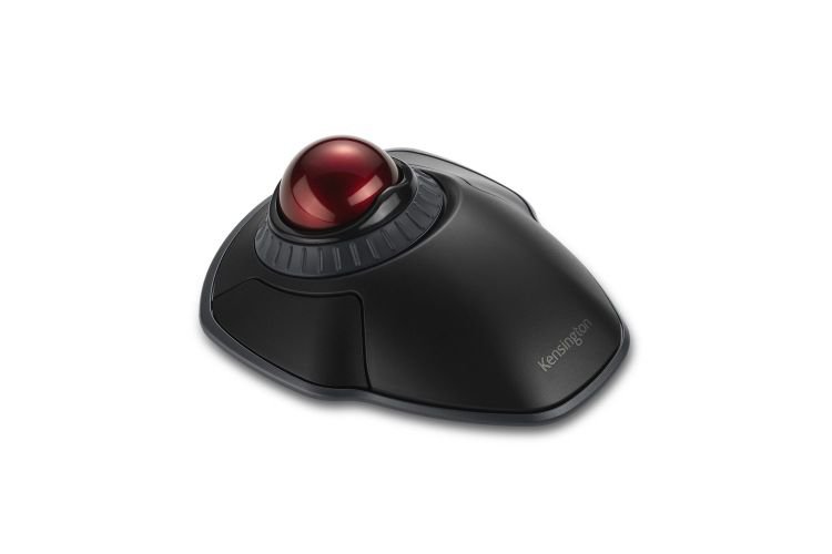 Wireless outlet trackball mouse