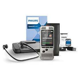 Philips DPM6700 Push Button Memo with SpeechExec 11 Transcription Set