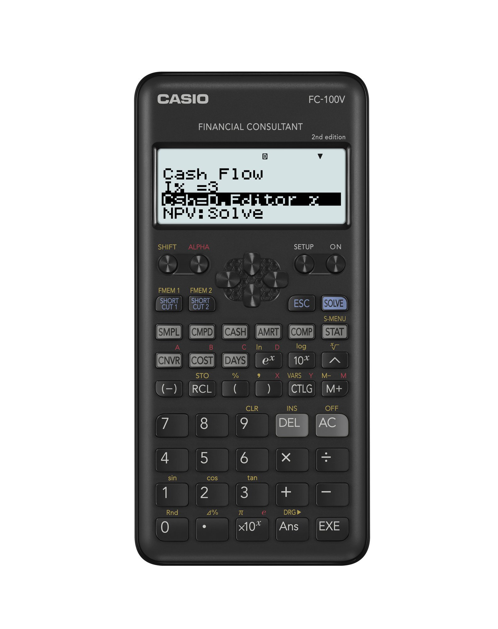 Casio FC 100V 2 Financial Calculator OfficeMachines