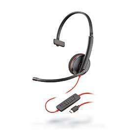 HP Poly Blackwire C3210 USB-C Monaural Headset