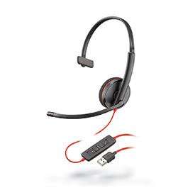 HP Poly Blackwire C3210 USB-A Monaural Headset