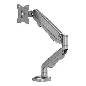 Fellowes 9683001 Eppa Single Monitor Arm - Silver