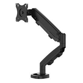 Fellowes 9683101 Eppa Single Monitor Arm - Black