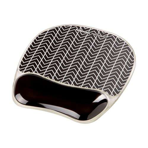 Fellowes Gel Mouse Pad - Chevron