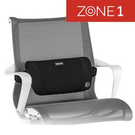Fellowes lumbar cushion hot sale
