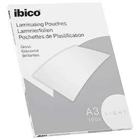 Ibico Basics Gloss Laminating Pouches Light