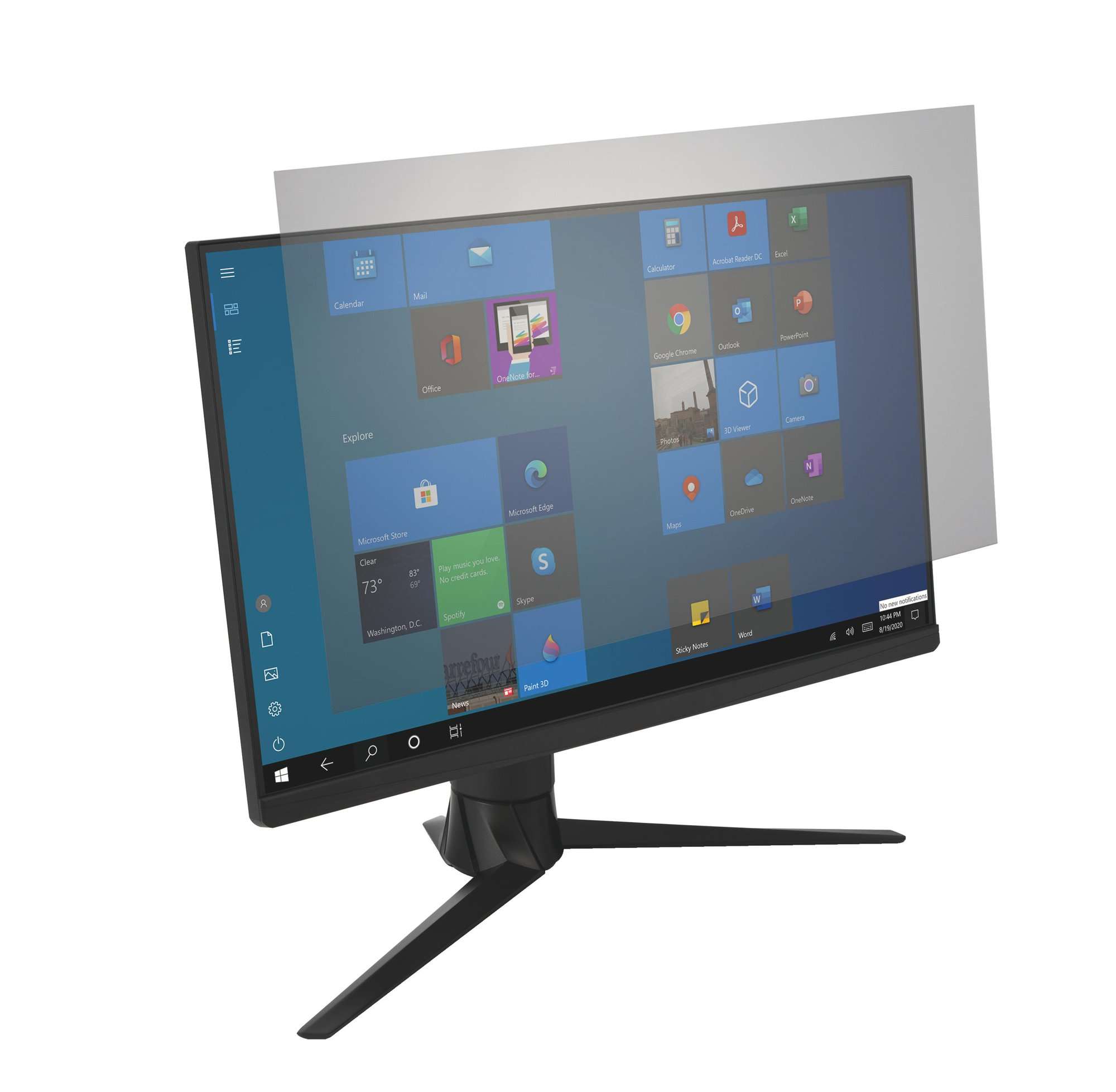 Kensington 627557 Anti-Glare and Blue Light Reduction Filter for 23.8 Inch