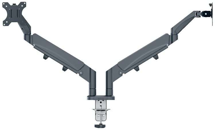 Leitz Ergo Space Saving Dual Monitor Arm