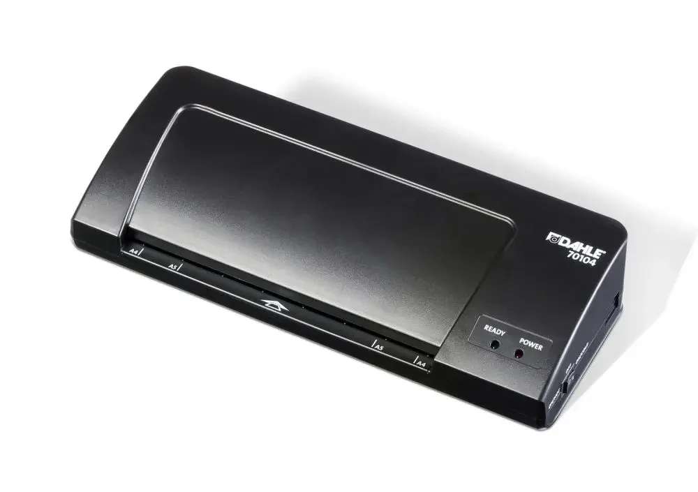 Dahle 70104 A4 Laminator with 2 Heated silicone Rollers