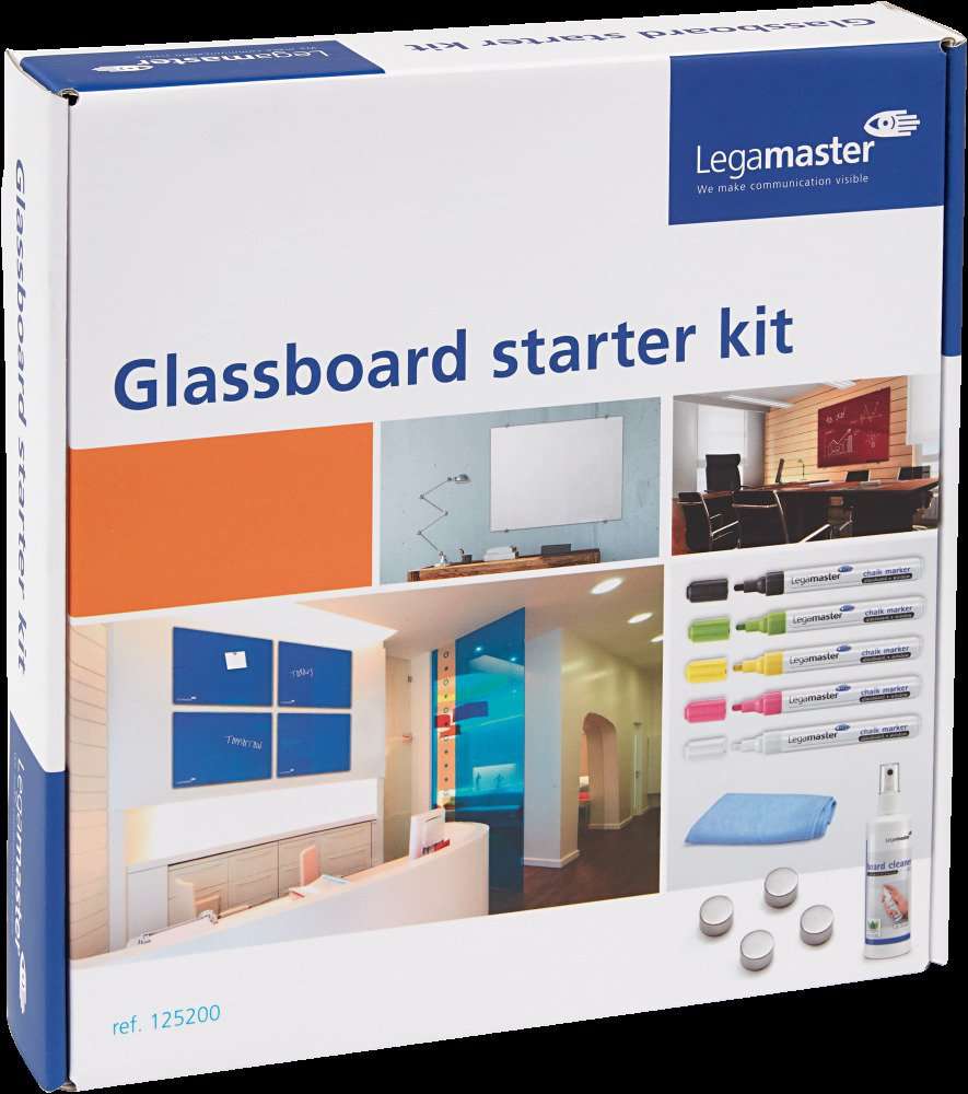 Legamaster glassboard starter set 11-part