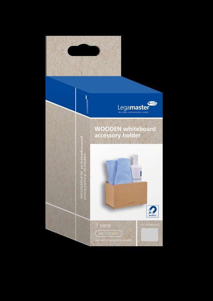 Legamaster WOODEN Whiteboard Accessory Holder Magnetic