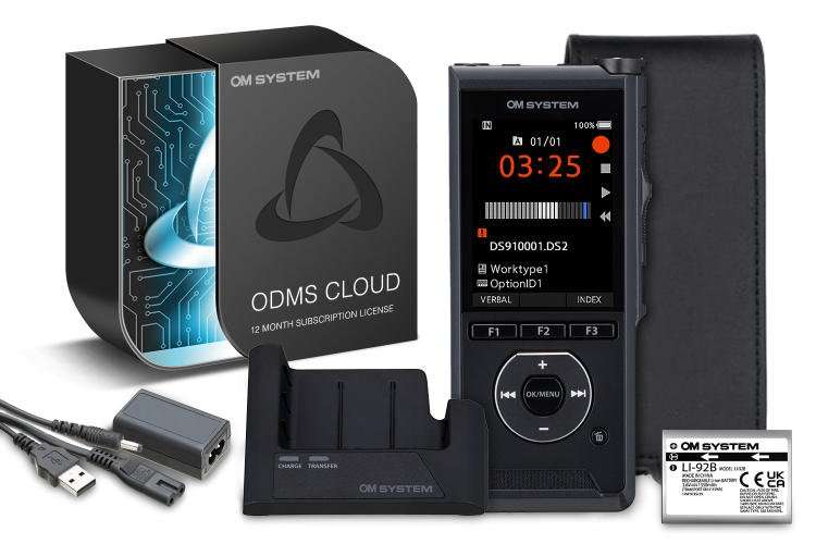 OM DIGITAL DS-9100 Premium Kit with ODMS Cloud and FREE ODMS SR