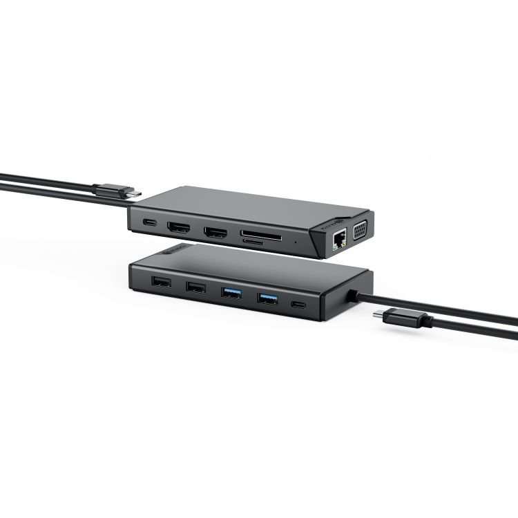 Alogic MV2 USB-C Dual Display DP Alt Mode Docking Station