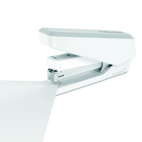 Fellowes LX850 25 Sheet Full Strip Easy Press Stapler - White