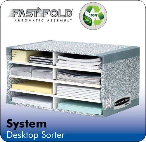 Fellowes Bankers Box System Desktop Sorter Pack of 5