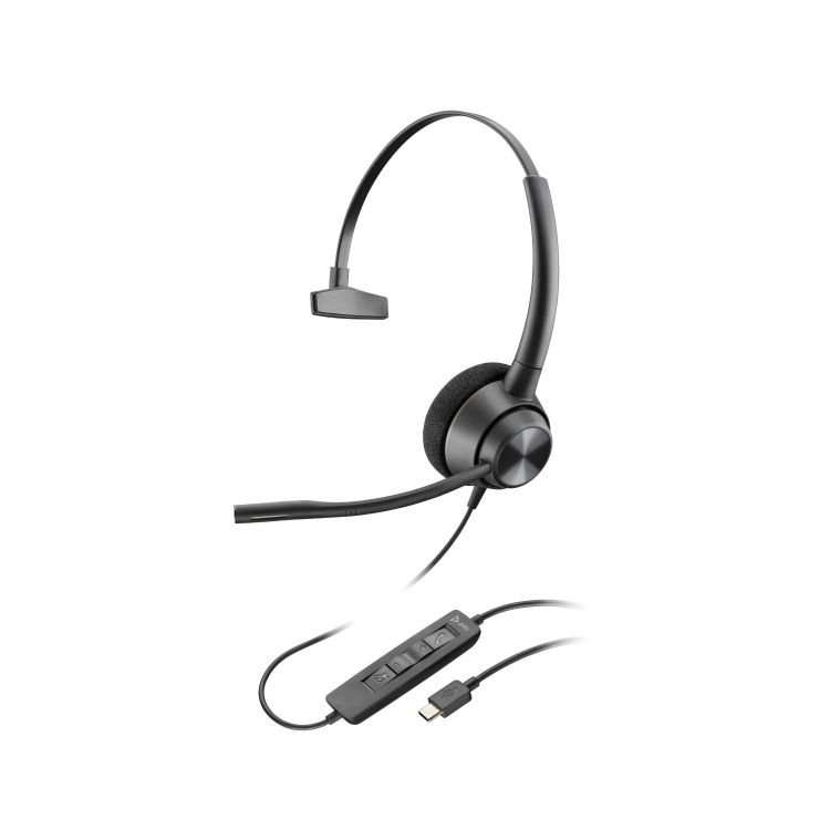 HP Poly EncorePro 310 USB-C Monaural Headset