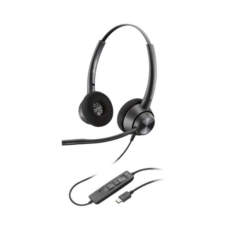HP Poly EncorePro 320 USB-A Binaural Headset