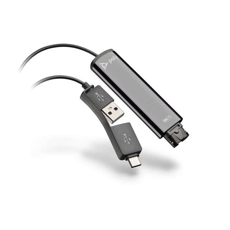 HP Poly DA75 USB Audio Processor Adapter