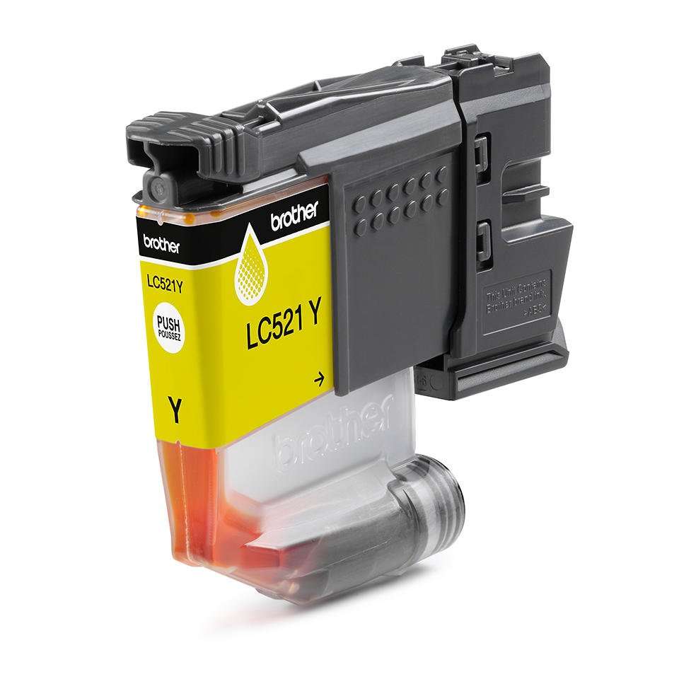 Brother LC521Y Yellow Ink Cartridge