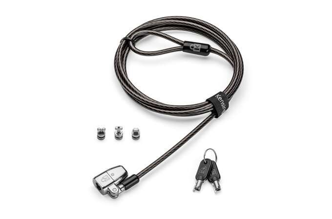 Kensington K68108EUM ClickSafe 2.0 3-in-1 Keyed Laptop Lock
