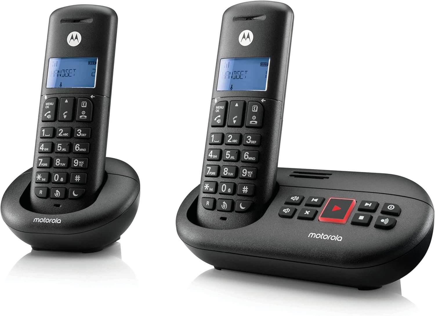 Motorola E212 Digital Cordless Twin DECT Phone TAM Phone