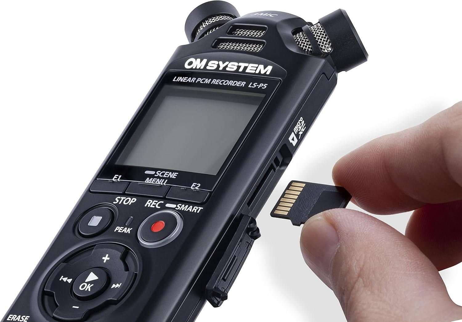 OM Systems LS-P5 Linear PCM Recorder