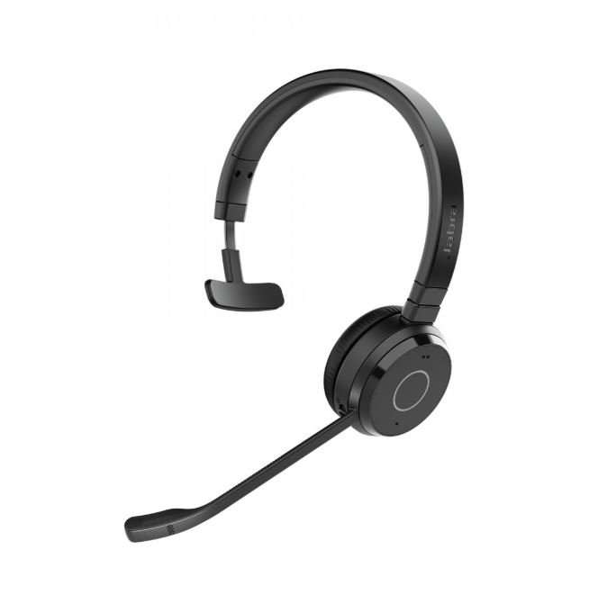 Jabra Evolve 65 TE UC Mono with Jabra LINK 390 USB-A and Charging Stand