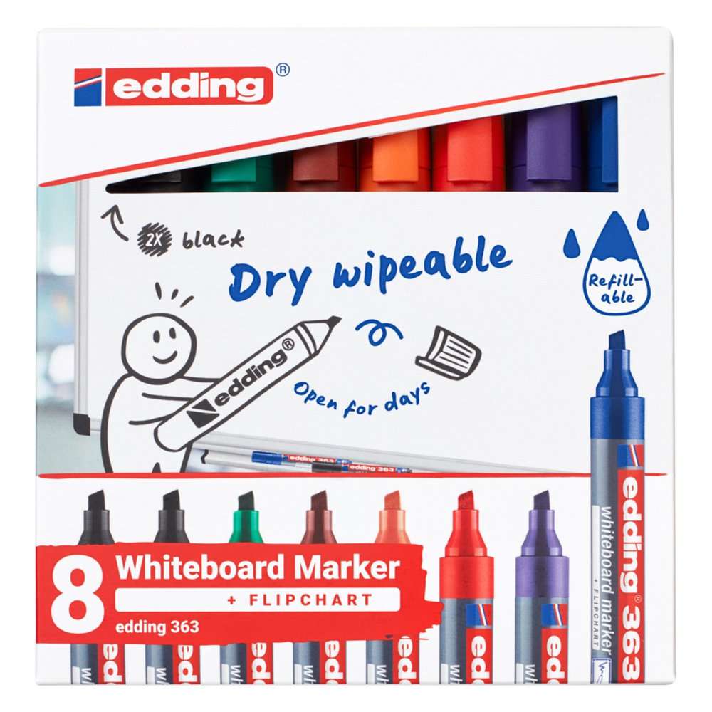 edding 363 whiteboard marker Pack of 8
