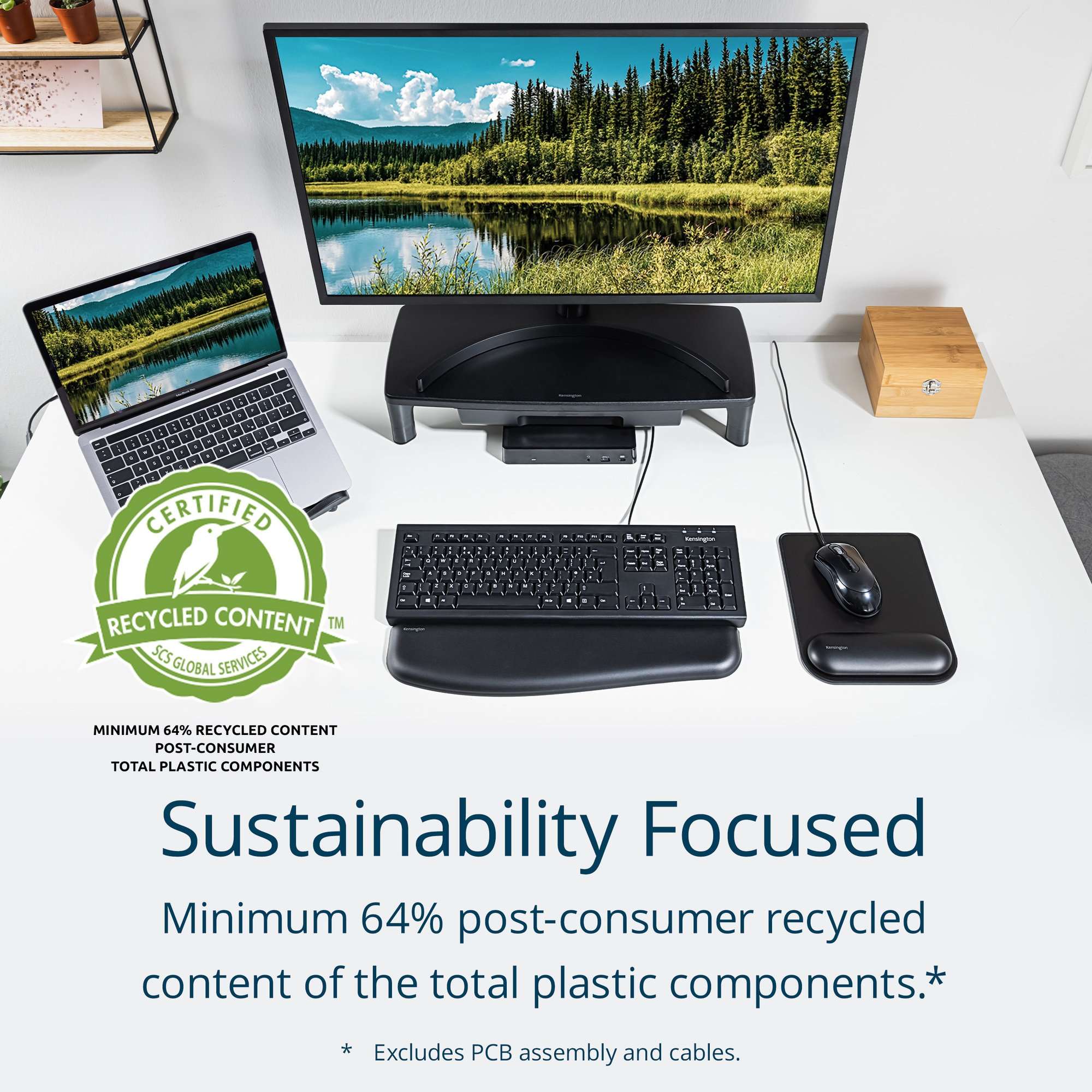 Kensington KB100 EQ Wired Full Size Keyboard