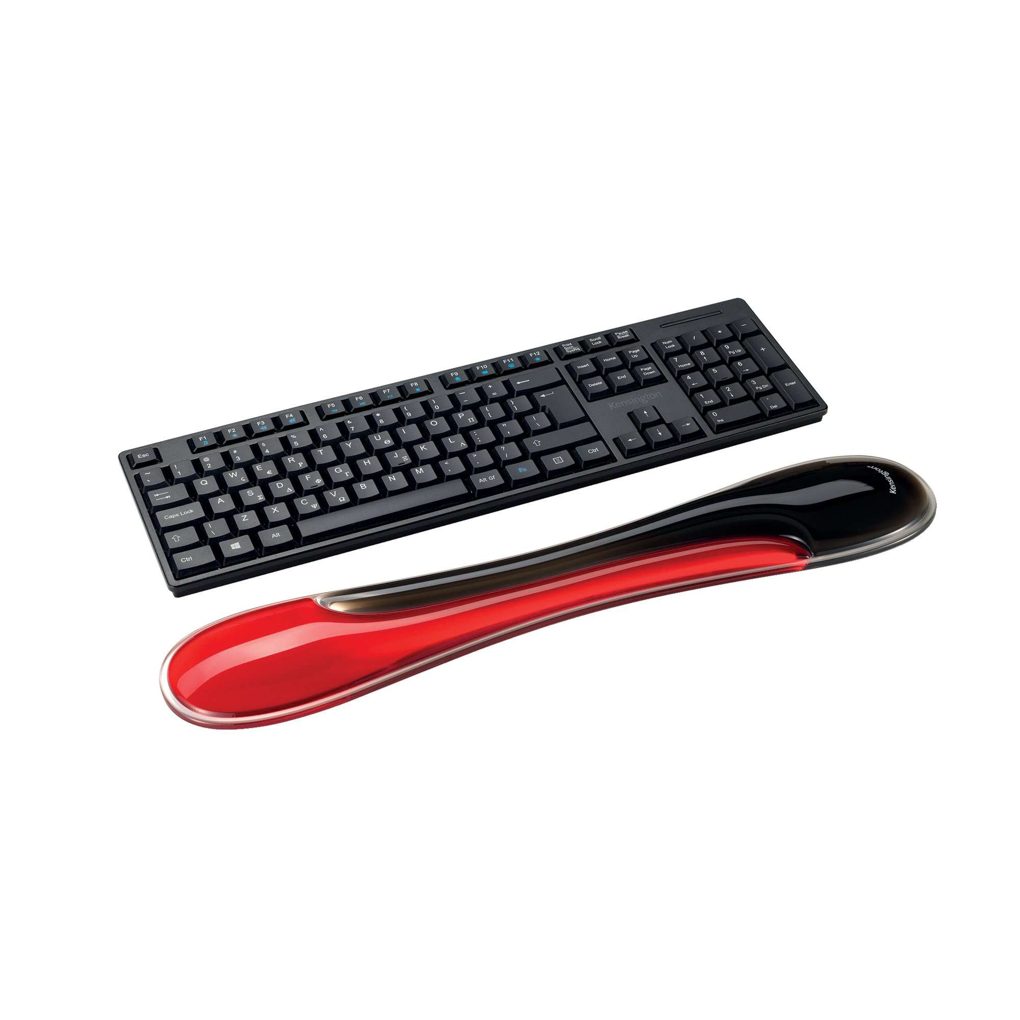 Kensington K62442WW Slim Duo Gel Red Keyboard Wrist Rest