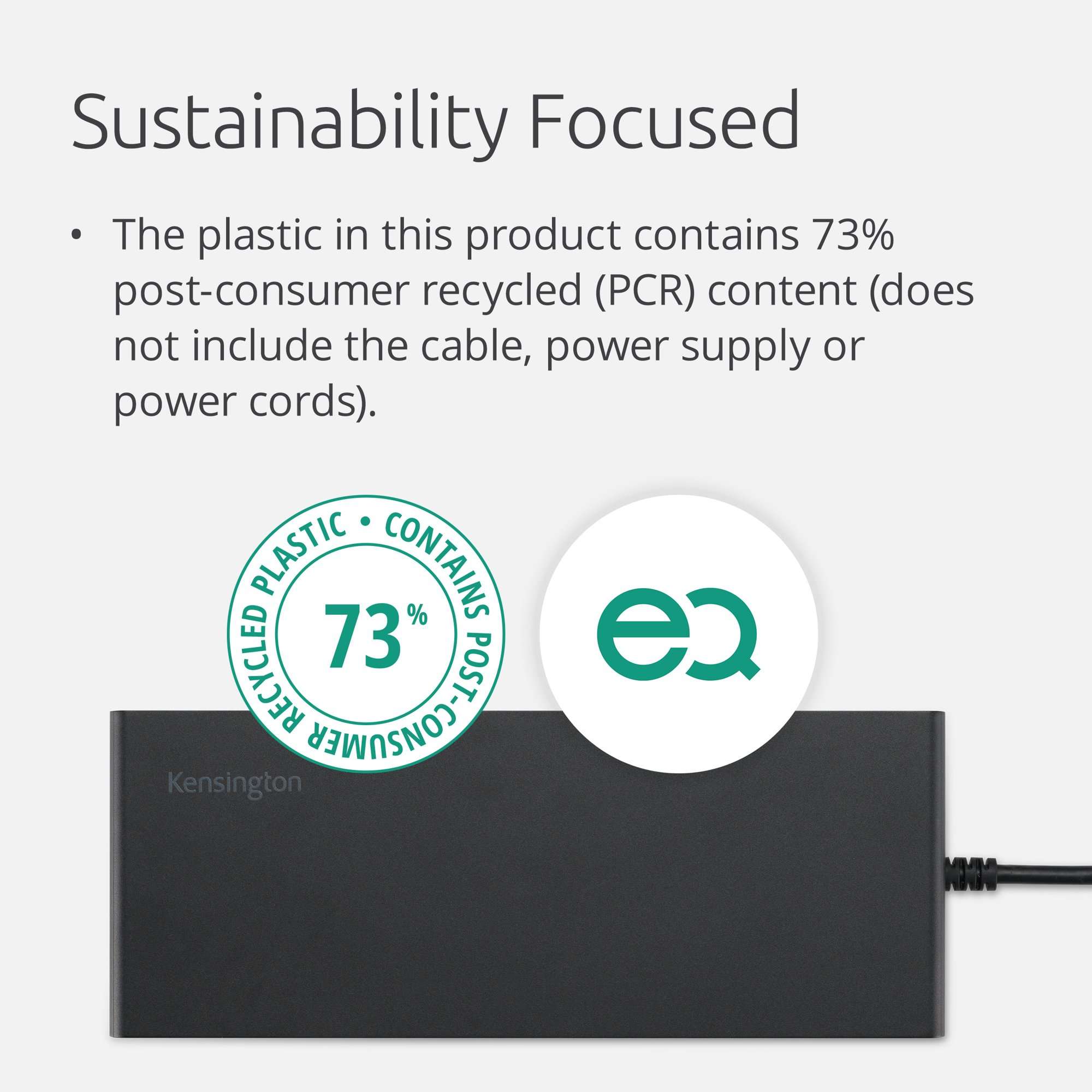 Kensington SD4842P EQ USB-C 10Gbps Triple Video Driverless Docking Station