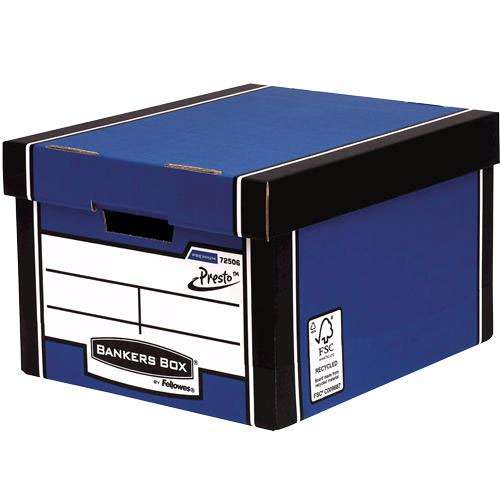 Bankers Box Premium Classic Box Blue Pack of 5