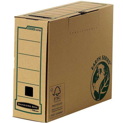 Bankers Box Earth Series A4 Transfer File Pack of 20