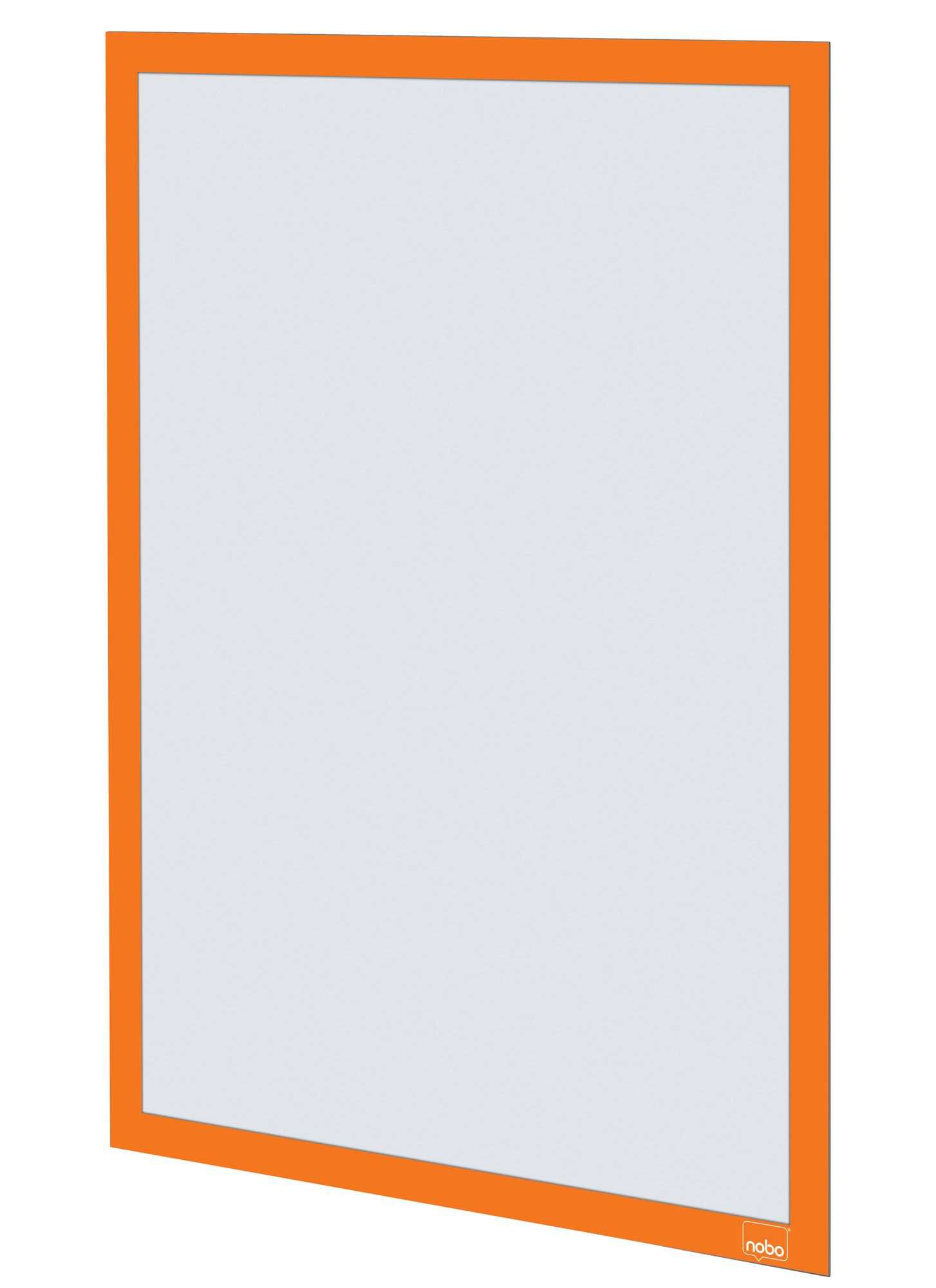 Nobo 1915698 Self-adhesive Magnetic Poster Frame A3 Orange