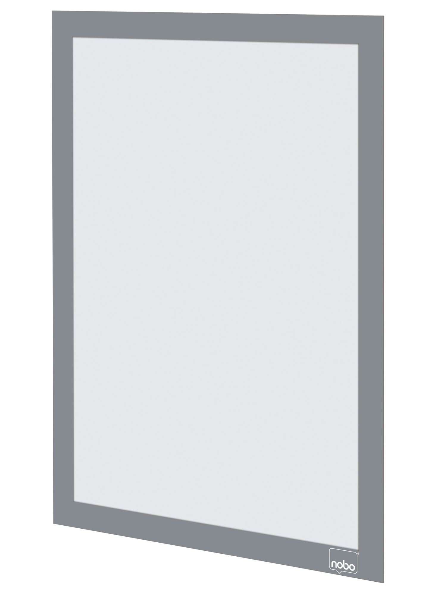 Nobo 1915696 Self-adhesive Magnetic Poster Frame A4 Silver