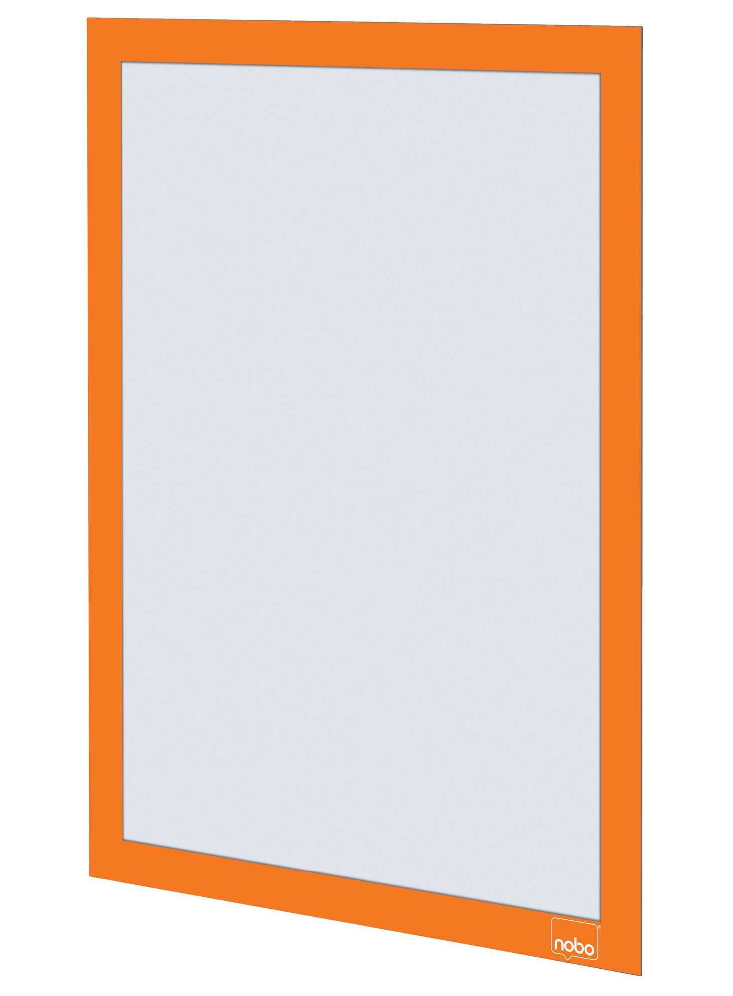 Nobo 1915695 Self-adhesive Magnetic Poster Frame A4 Orange