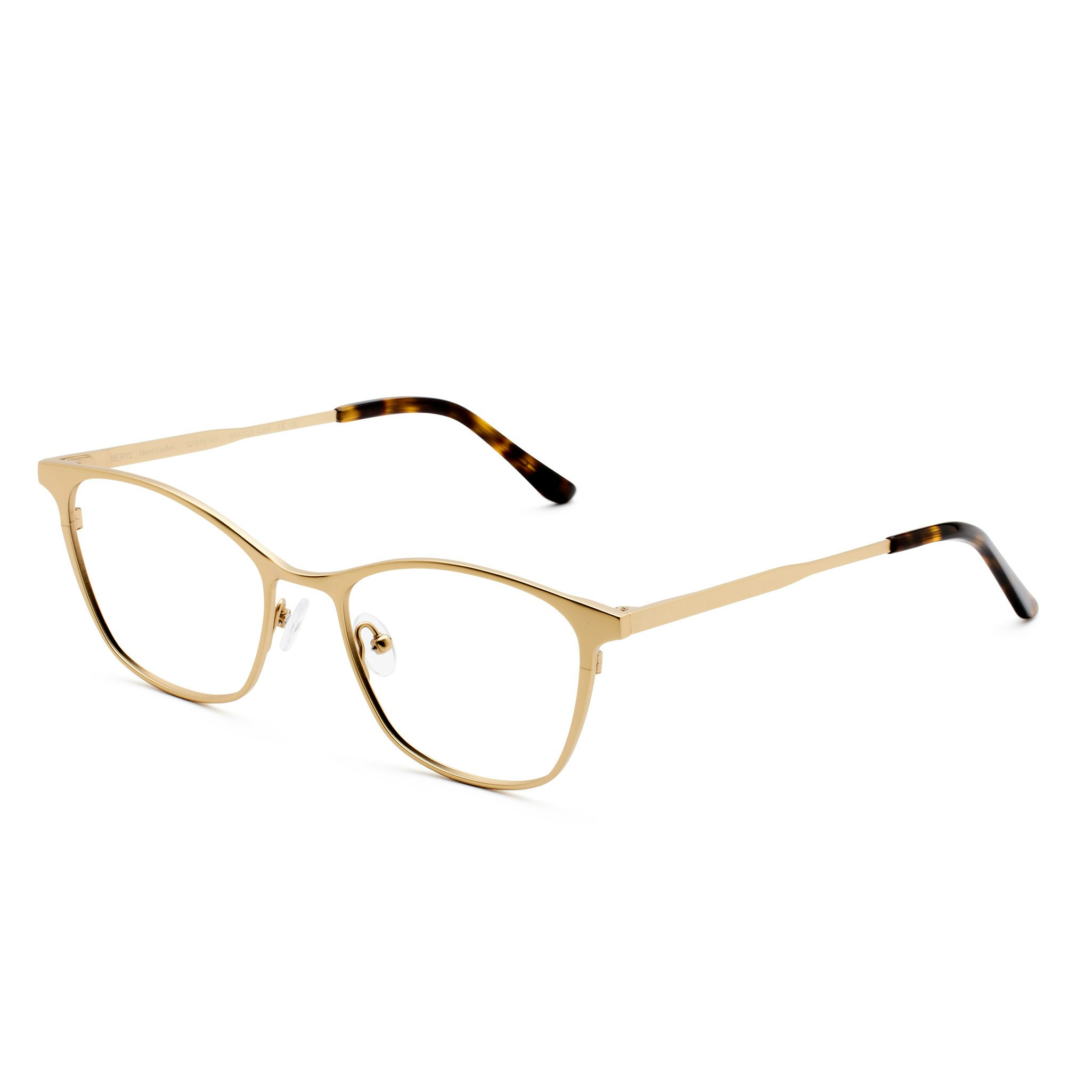 Meryl - Gold Glasses 