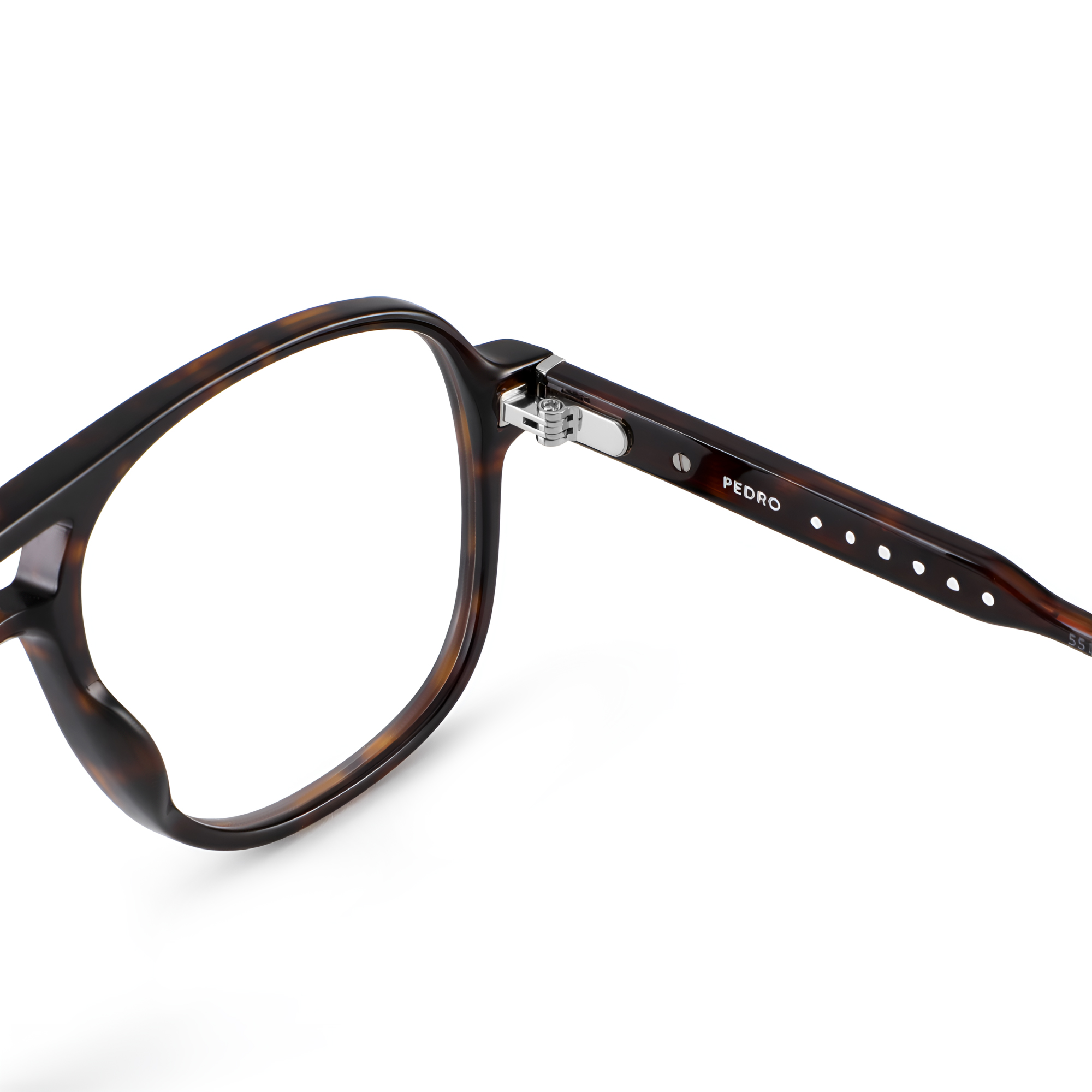 Pedro - Mahogany Glasses 