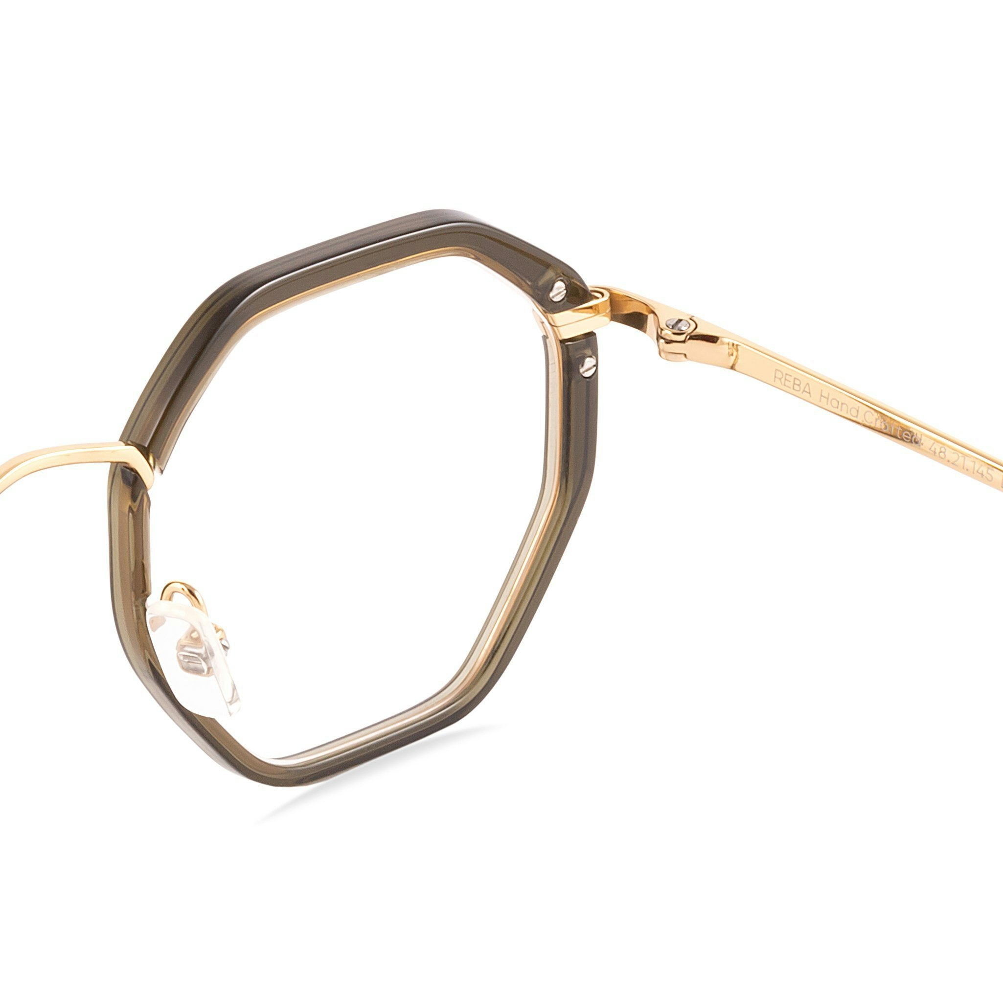 Reba - Khaki Glasses 