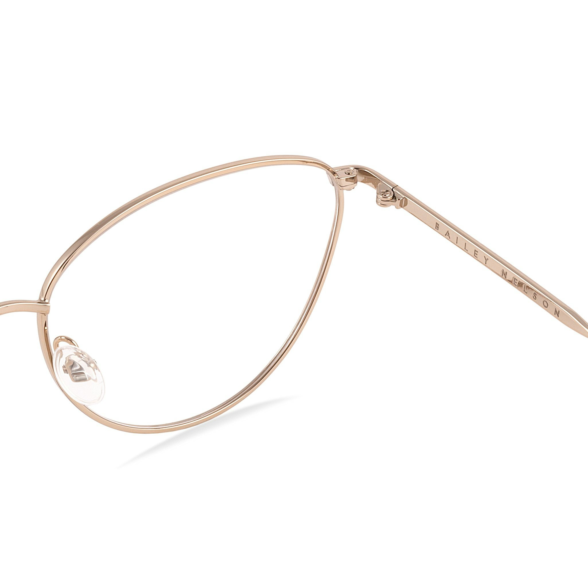 Shirley Small - Gold Glasses 