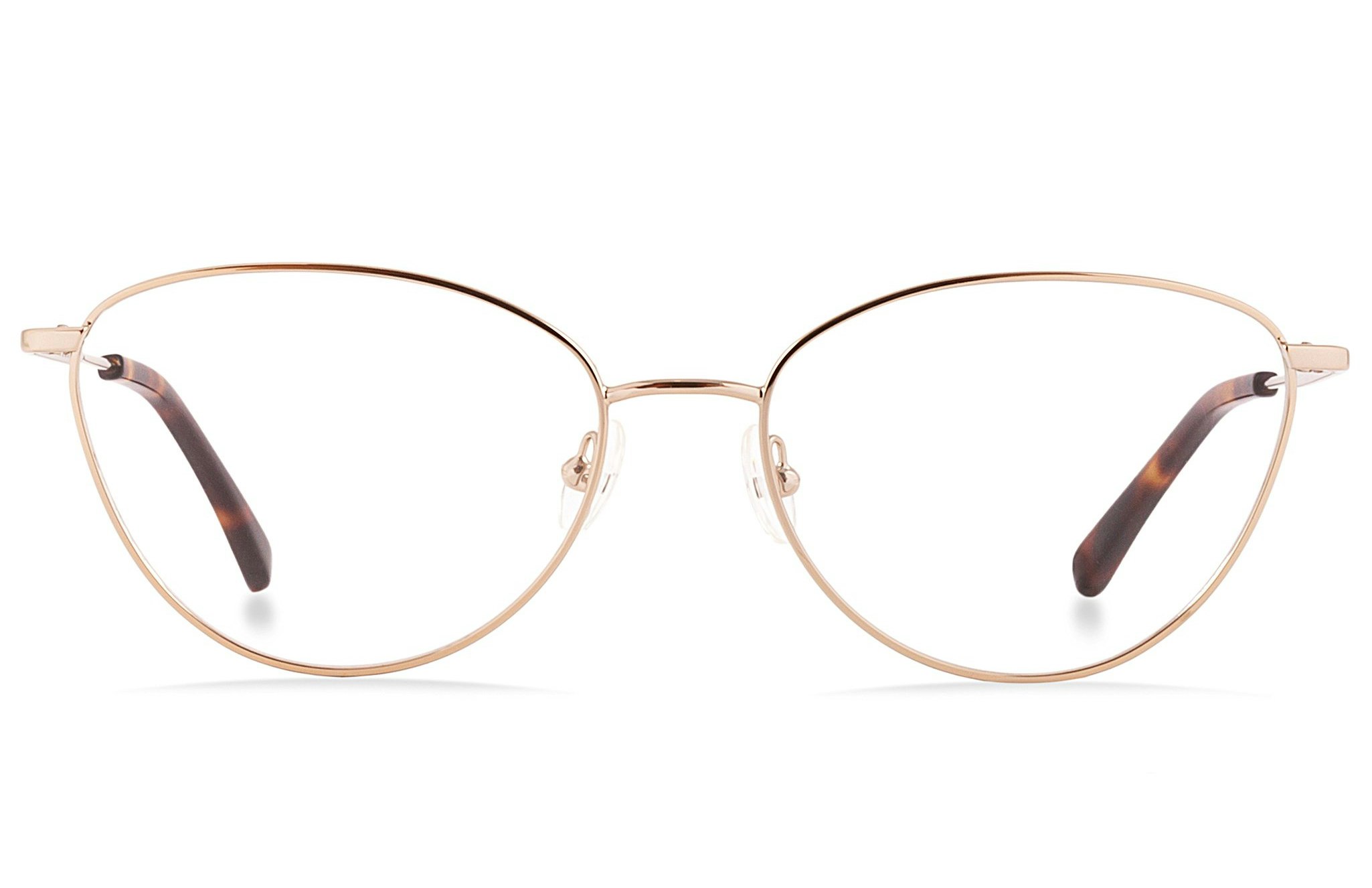 Shirley Small - Gold Glasses 