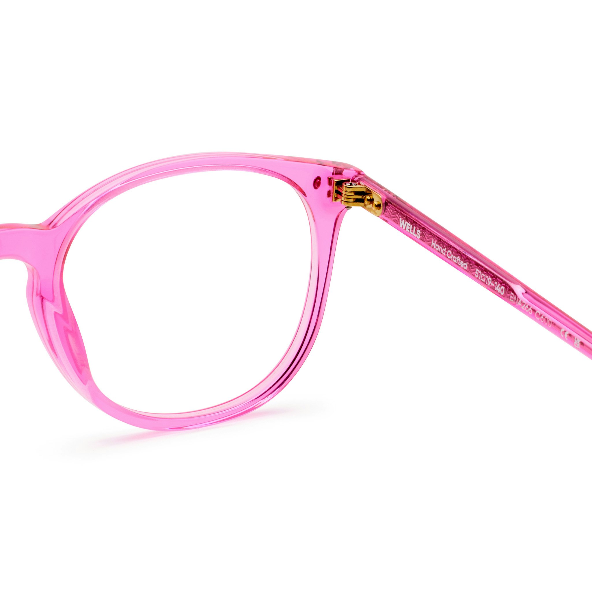 Wells - Hyper-Pink Glasses 