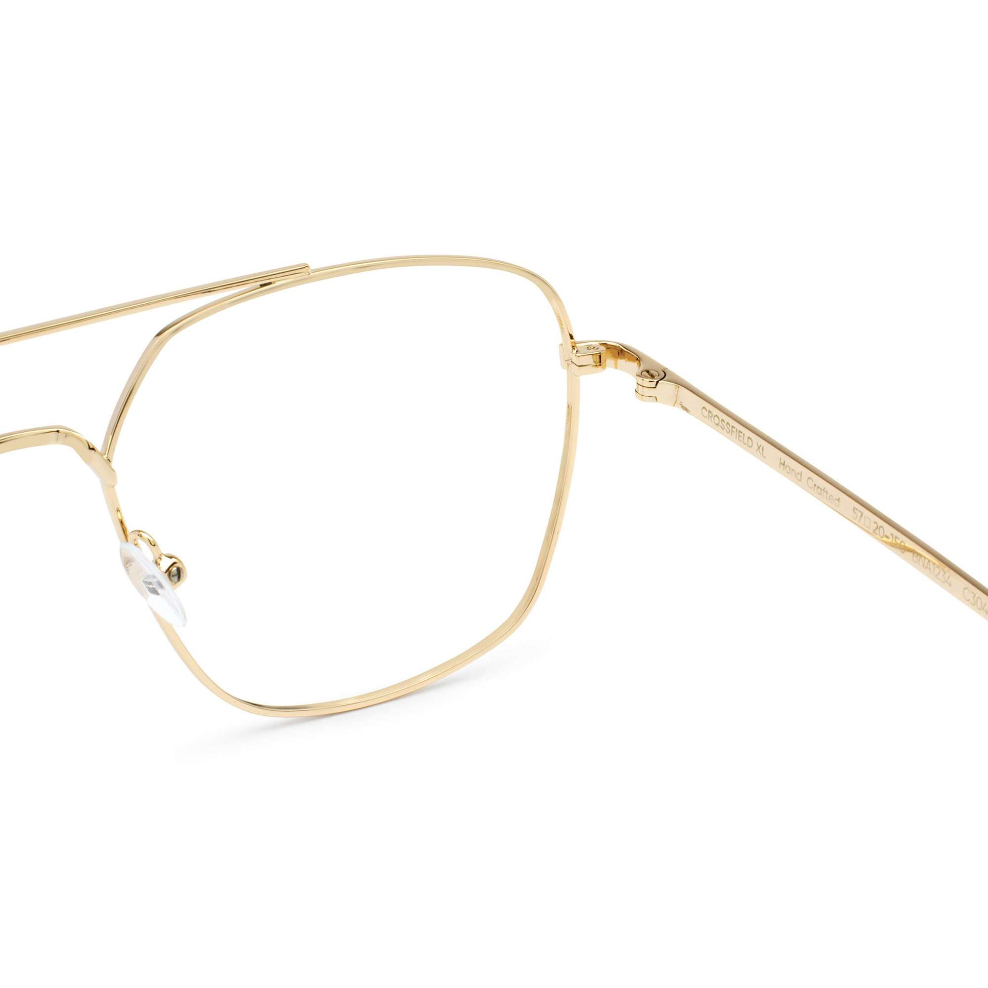 Crossfield XL - Gold Glasses