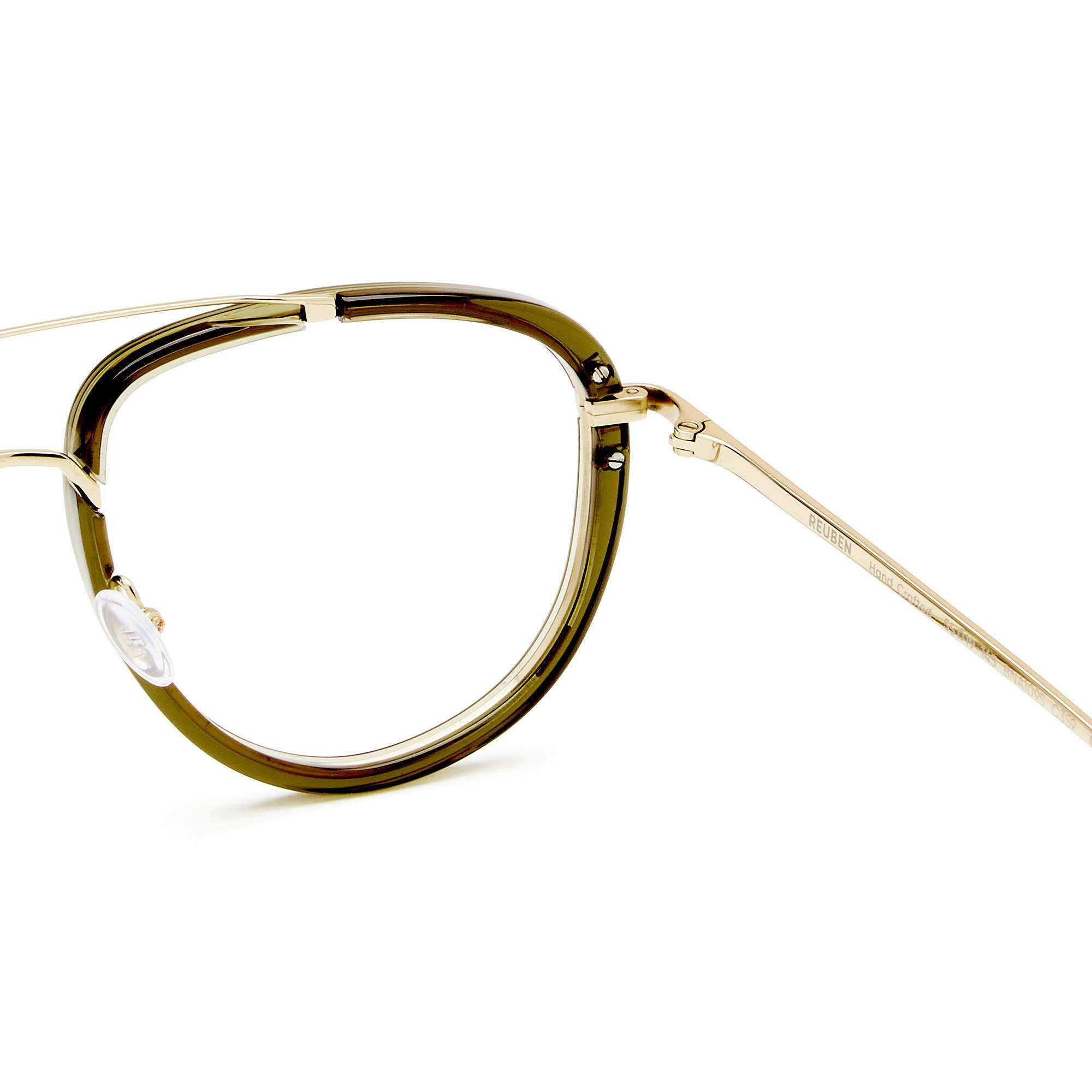 Reuben - Khaki Glasses