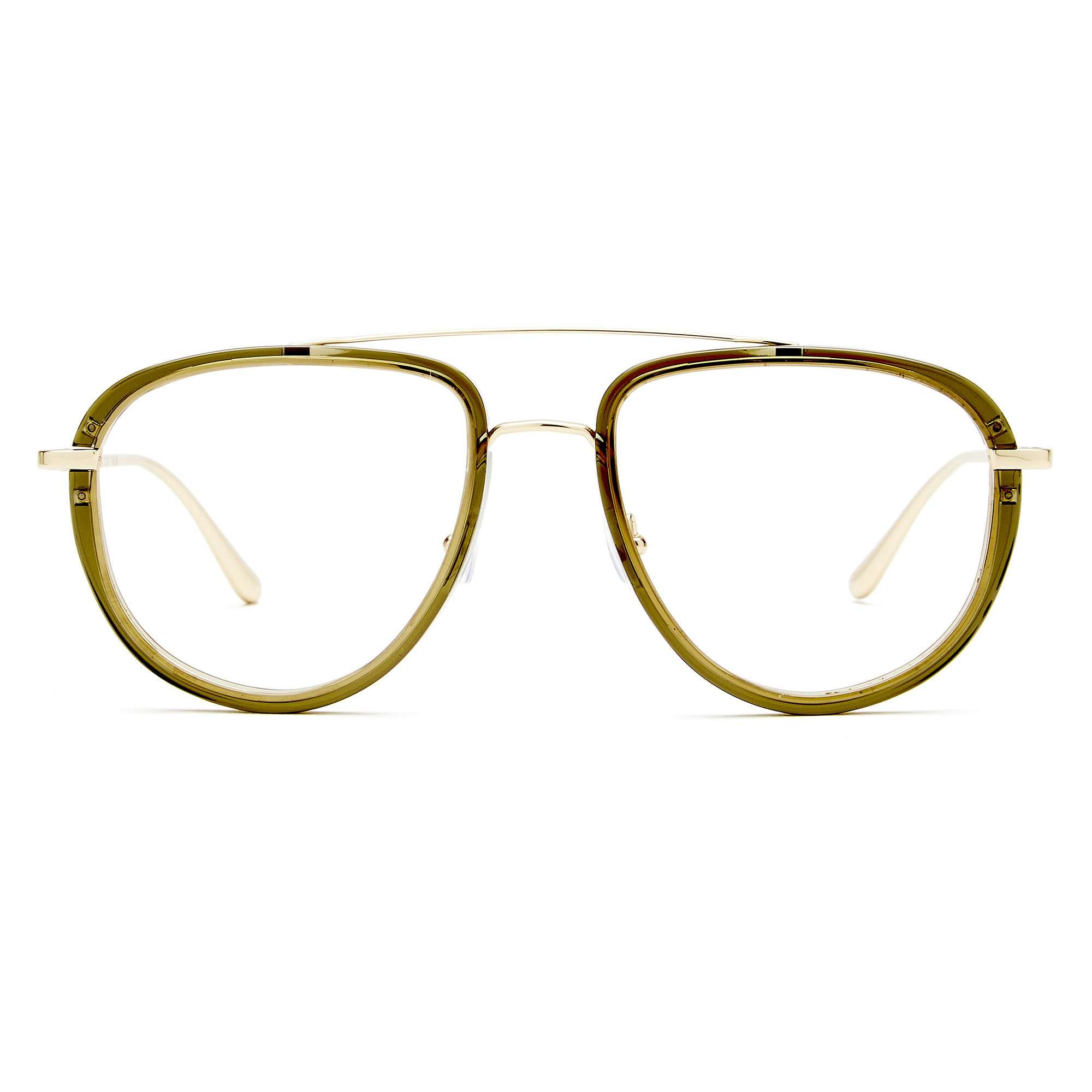 Reuben - Khaki Glasses