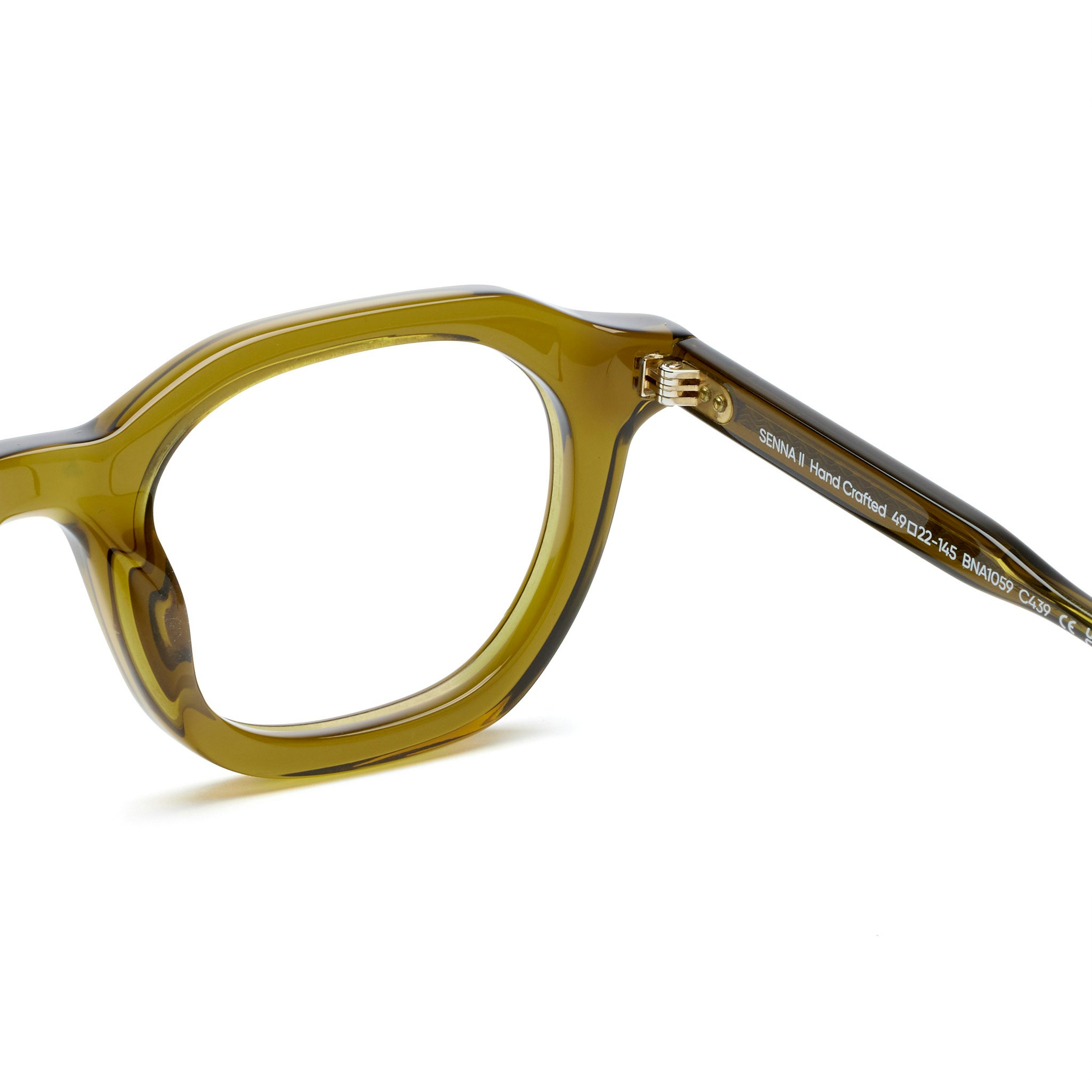 Senna II - Olive Glasses 